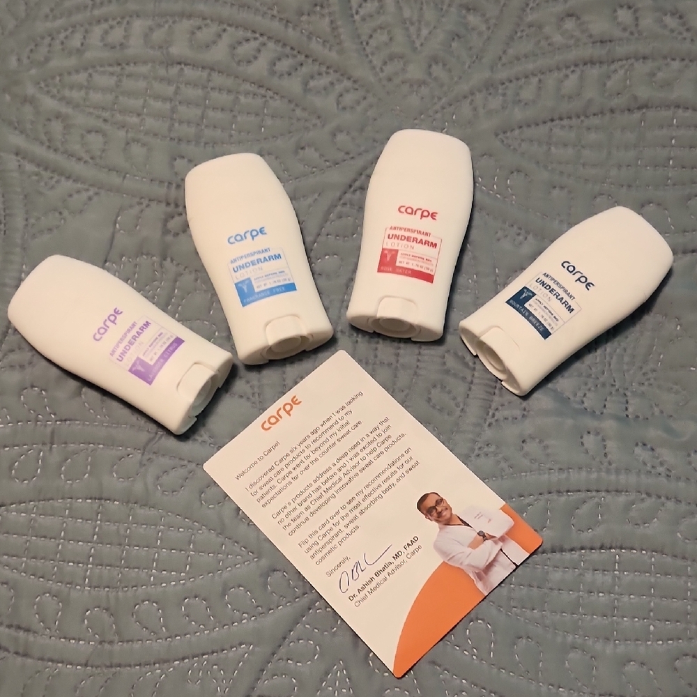 CARPE Antipresperant Lotion 4-pck